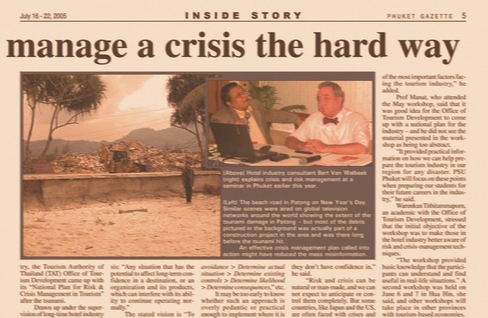 A Decade Ago: New beach, new crisis