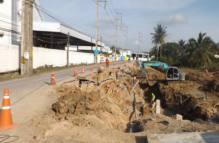 Section of Kathu-Koh Kaew shortcut road closed