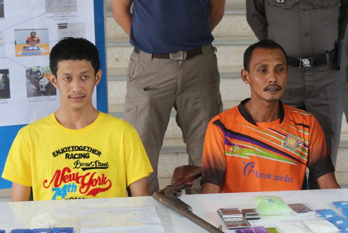 Two meth dealers busted in Phuket