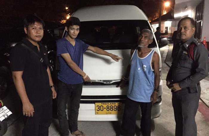 Joyride ends in Patong for van thief