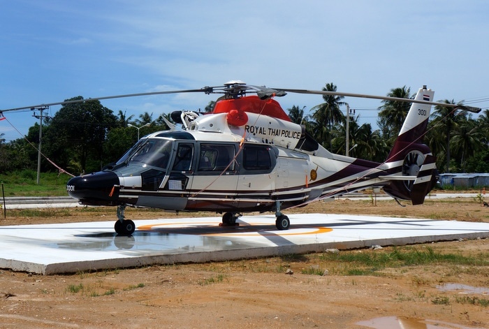 Rescue helicopter to join Region 8 Headquarters in Phuket