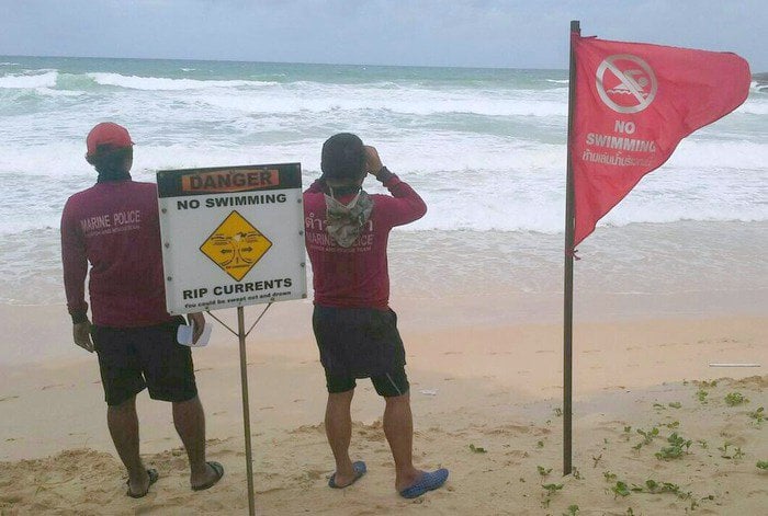 Lifeguards issue warning against marine activities