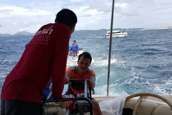 Ten rescued from teetering Phuket yacht