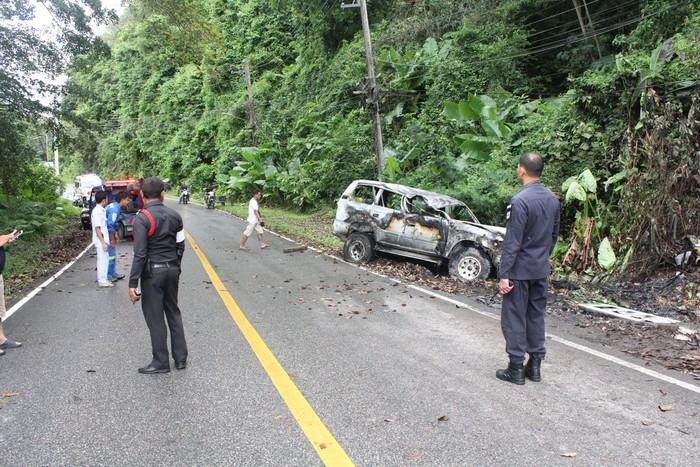 Young Russian found dead in jeep wreckage