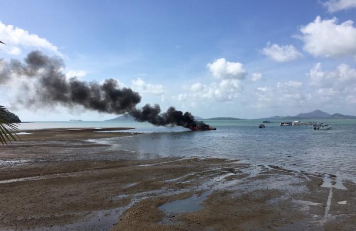 B3mn damages in Yamu speedboat blaze