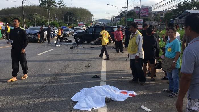 Motorcyclist killed in horrific rush-hour smash