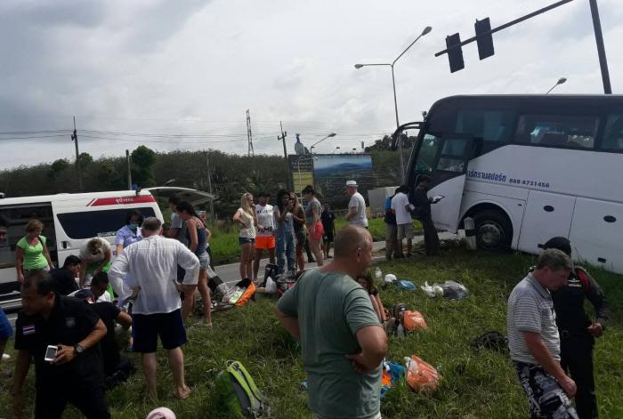 Busload of Russians injured as ‘brakes fail’