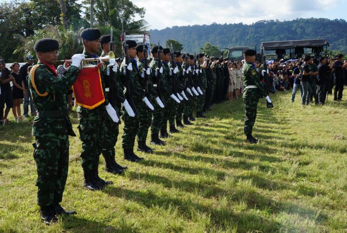 Body of fallen Phuket soldier returns home