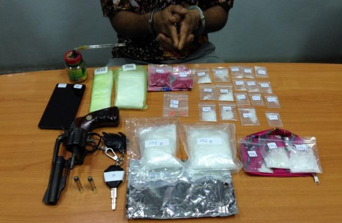 Armed meth dealer busted in Phuket