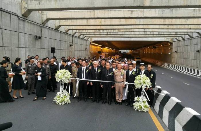 Monks, clerics bless Samkong Underpass for tunnel’s official opening