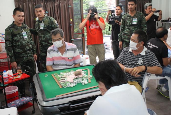 Phuket gambling den raid results in 12 arrests