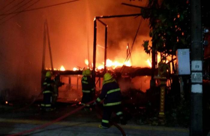 Homeless man blamed for Phuket Town fire