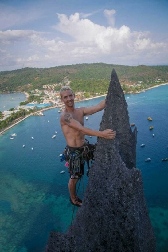 All rock climbing banned on Phi Phi