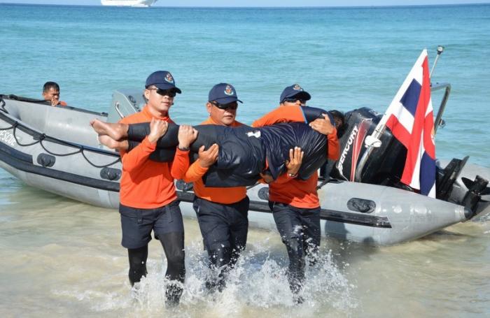 Navy conducts SAREX on Patong Beach