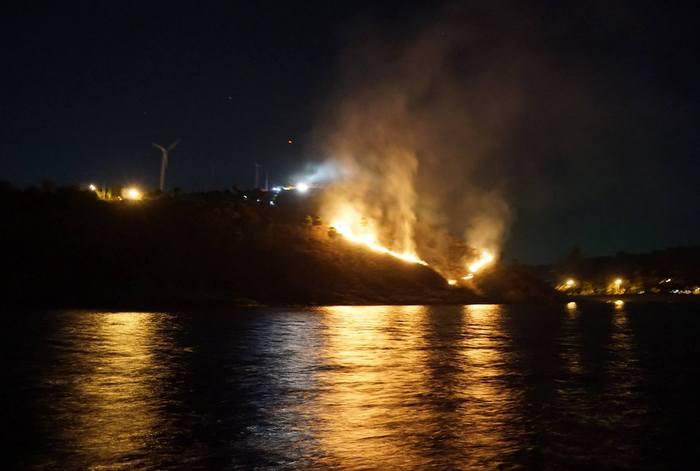 Sky lantern sets Phuket hillside ablaze