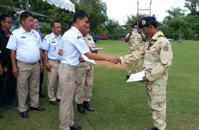 Krabi hero attains Volunteer Defense Corp certification