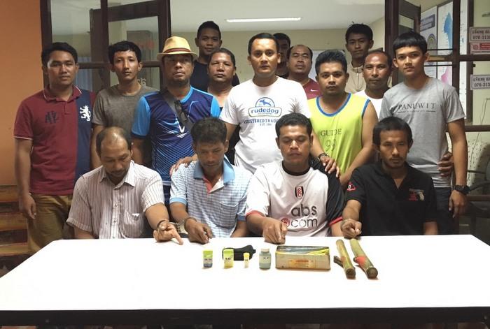 Four busted smoking heroin in Phuket