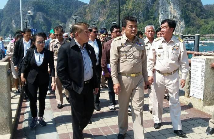 Deputy PM dives into Phi Phi’s wastewater woes