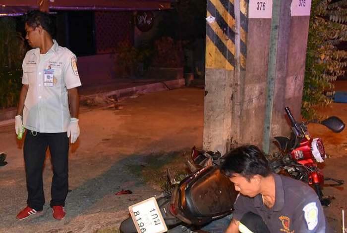 Lone Phuket rider killed in collision with power pole