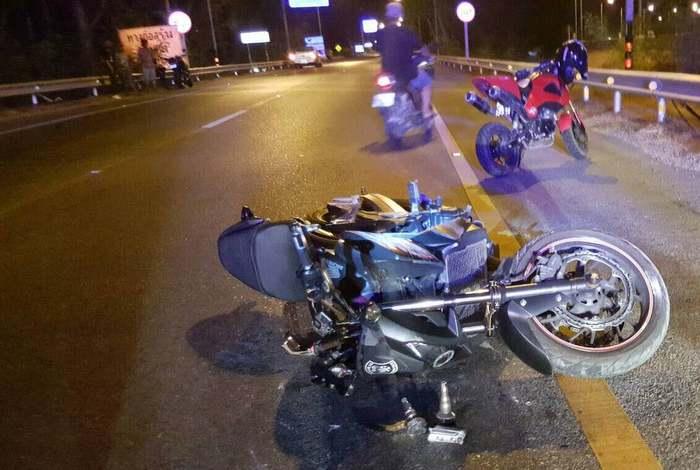 Swede dies in big bike crash, first death in Phuket road-safety campaign