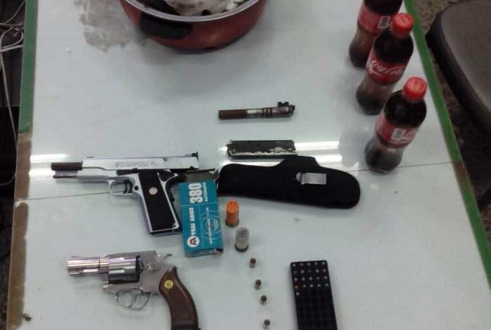 Phuket worker camp raid turns up guns, drugs