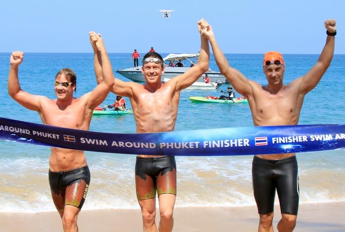 Ultraman completes epic swim around Phuket