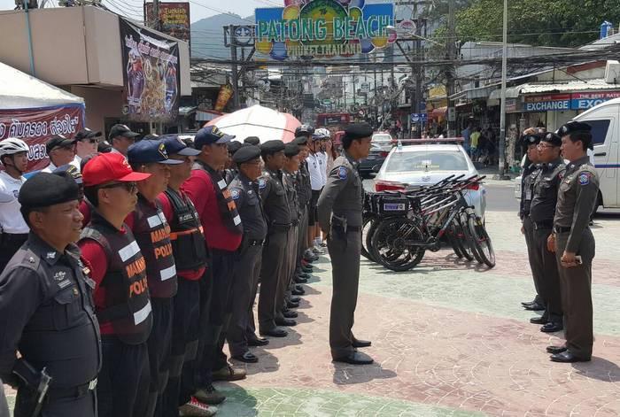 Phuket security force boosted by 200 for Songkran