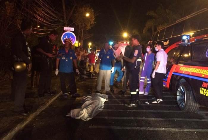 Head-on collision kills motorcyclist at Koh Siray