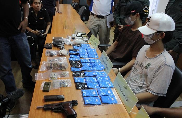 Phuket drug ring found weapons online