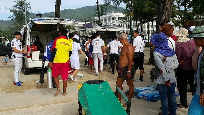 Kuwaiti father dies during swim at Patong Beach