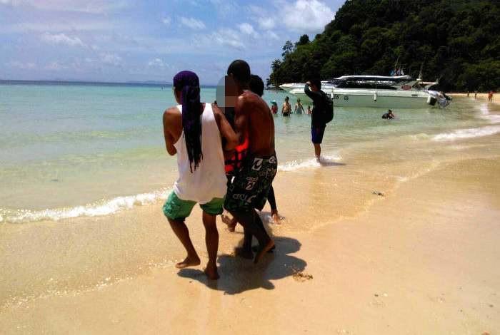 Elderly tourist dies while swimming on Koh Phi Phi