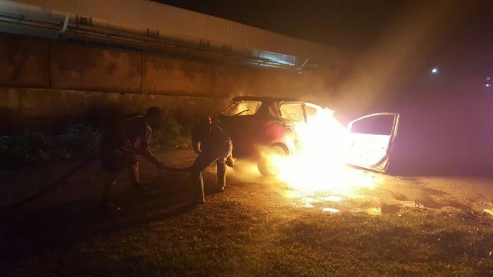 Mazda blows up in Krabi dentist’s driveway