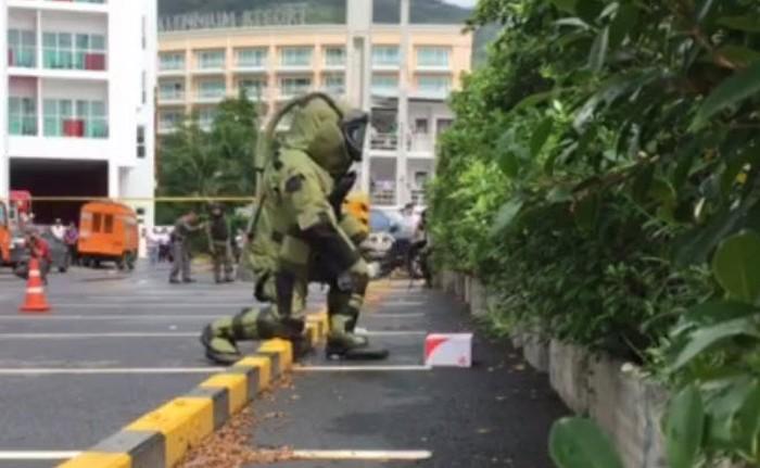 PEA holds bomb drill in Patong