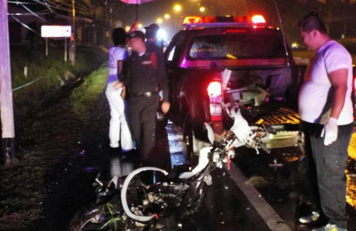 Rider ripped to pieces in 4am horror crash