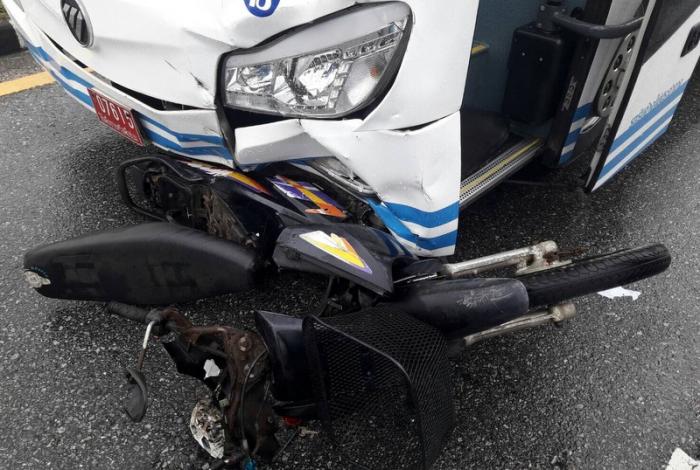 Transport co fined after biker killed in smash with unregistered bus