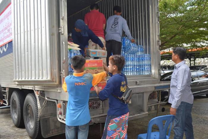 Phuket donates by the truck-load