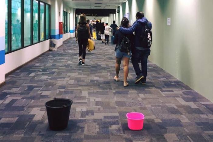 Leaky Phuket domestic terminal pictures go viral