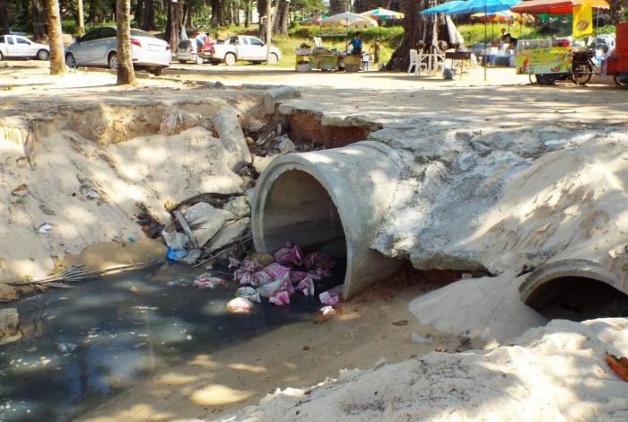 Phuket officials request hotels, vendors to curb flow of wastewater