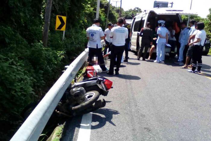 Italian man killed on Phuket road bend