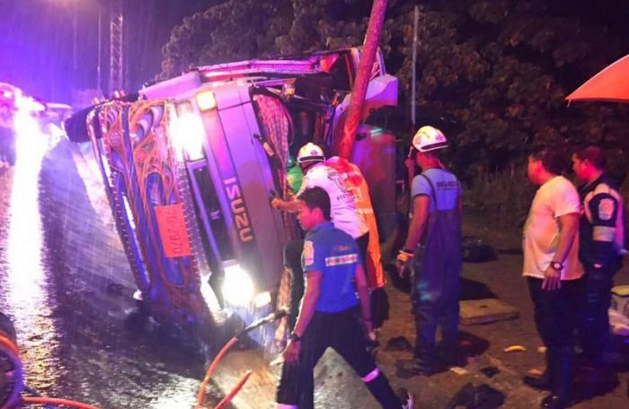 Four injured in another routine Patong Hill crash