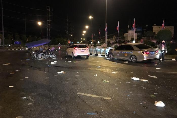 Video: Yet another crash occurs at Heroines Monument