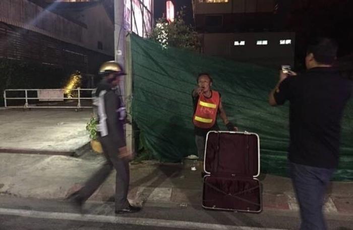 Abandoned luggage causes bomb scare in Phuket Town