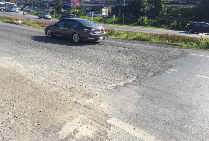 Phuket’s Bypass Road ripped up for repairs