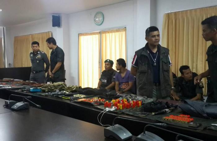 Ex-military among those arrested for criminal association in Krabi