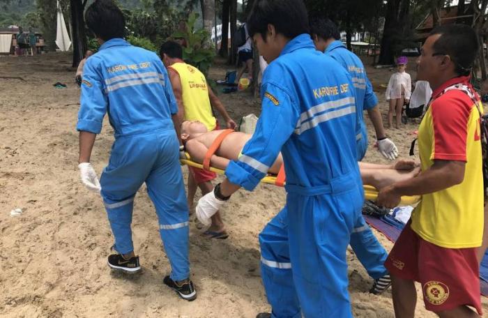 10-year-old Russian tourist injured in Phuket parasailing accident