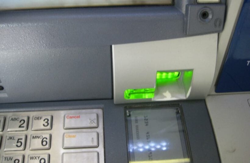 Phuket police hunt for ATM skimmer