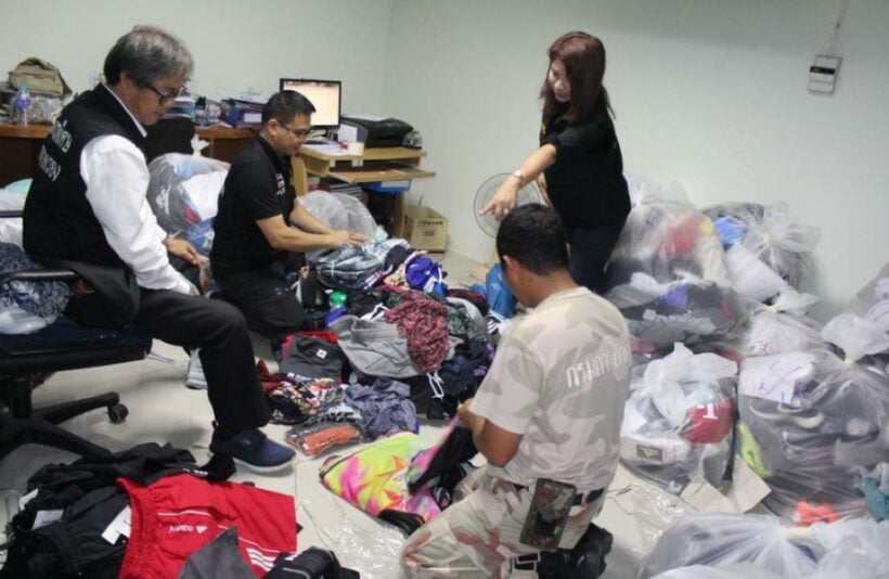 Ten arrested, B20mn of merchandise confiscated in Phuket raid