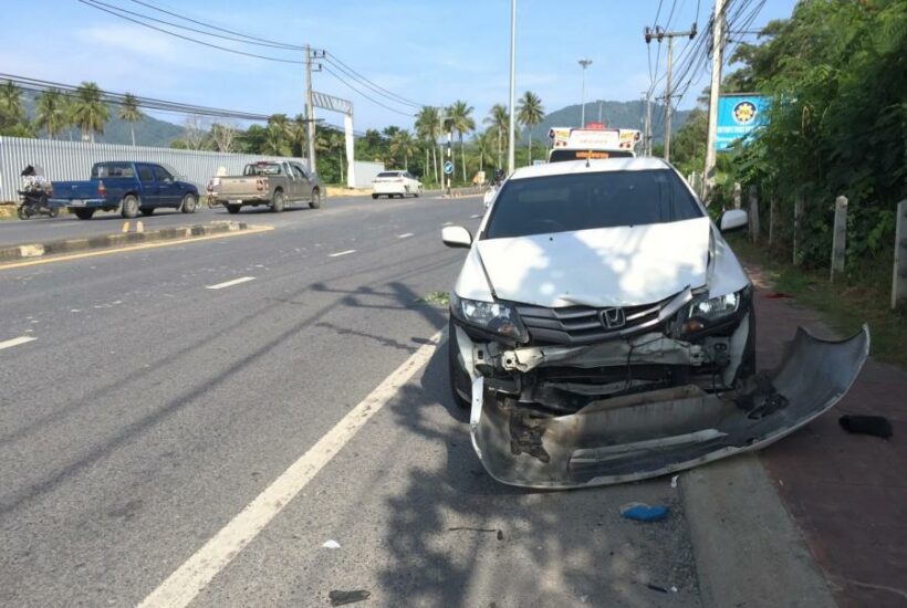 American school teacher injured in Phuket collision