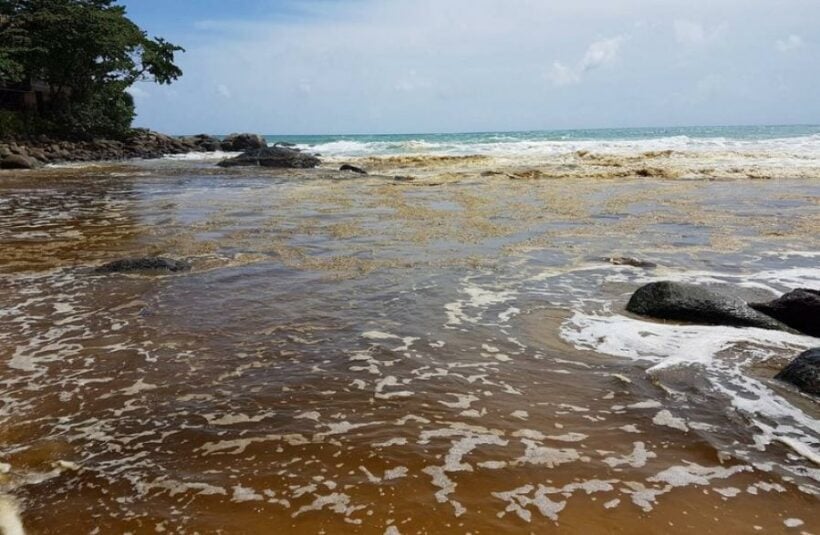 Marine chief dispels rumors of ‘oil spill’ at Phuket beach