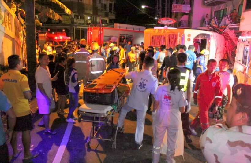 Video: Ten-year-old tourist and father killed in another Phuket bus crash on Patong Hill